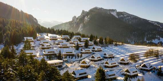Wellness pobyt so stravou v rezorte Drevenice Terchová v srdci Malej Fatry/Terchová