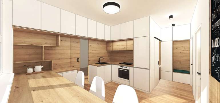 Profesionálny návrh interiéru od architekta