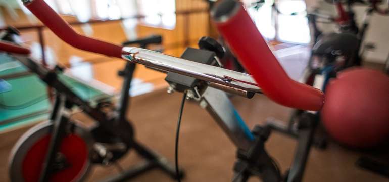 Prírodné jódové kúpele Číž, Vstup do telocvične a fitness