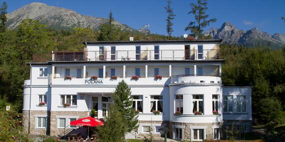 Penzión Poľana priamo pod Slavkovským štítom - pobyt s raňajkami a vstupom do wellness/Vysoké Tatry - Horný Smokovec