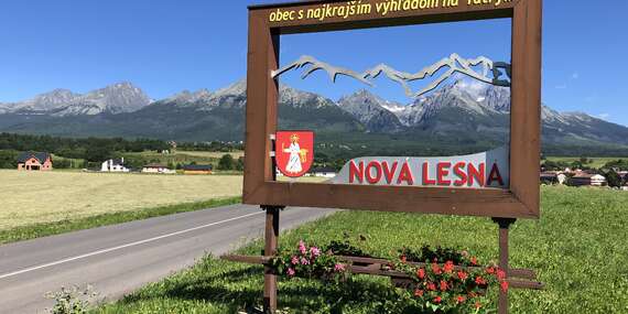 Exkluzívny 2-izbový Apartmán Nezábudka v Novej Lesnej s panoramatickým výhľadom na Tatry/Vysoké Tatry - Nová Lesná