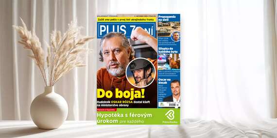 Ročné predplatné PLUS 7 DNÍ - najčítanejšieho týždenníka na Slovensku / Slovensko