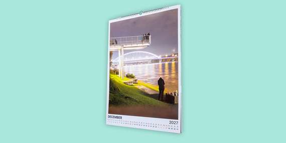 Stolové a nástenné kalendáre 2027 s vlastnými fotografiami v prvotriednej kvalite - osobný odber ZADARMO až v 40 predajniach FaxCOPY/Slovensko
