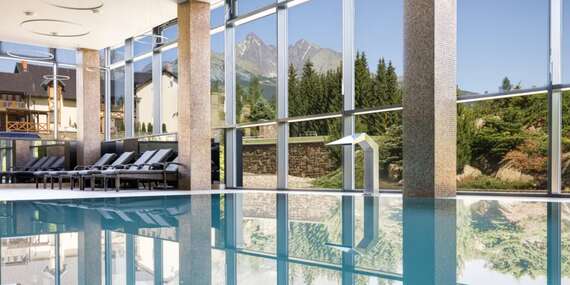 Vstup do wellness a bazéna v Hoteli Lesná**** so 4-chodovou večerou/Vysoké Tatry