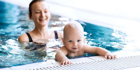 Kurz plávania pre bábätká a vstup do sauny pre aklimatizovanie bábätka v ŠNOPe (9 lekcií pre deti od 3 mesiacov do 3 rokov)/Bratislava – Ružinov
