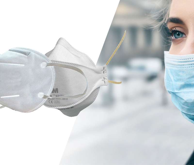 Ochranné rúško KN95, respirátor FFP1 alebo jednorazové ochranné rúška