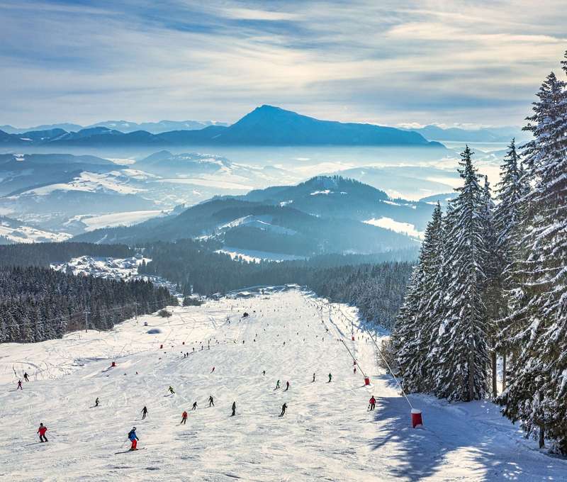 Lyžiarske stredisko SKI PARK Kubínska hoľa