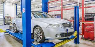 Meranie a nastavenie geometrie alebo test tlmičov bŕzd