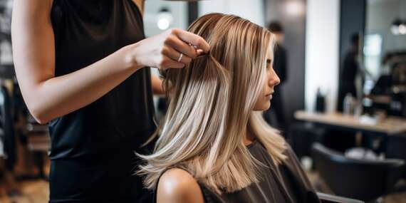 Nový účes, farbenie vlasov, odrastov aj nový melír v Salóne Marilyn beauté v Žiline/Žilina