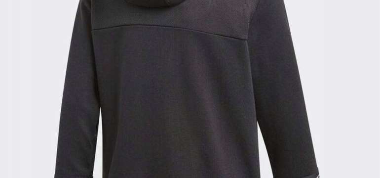Adidas detská mikina čierna s nápisom Adidas