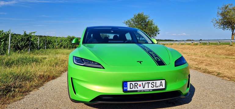 Jazda na Tesla Model 3 Performance