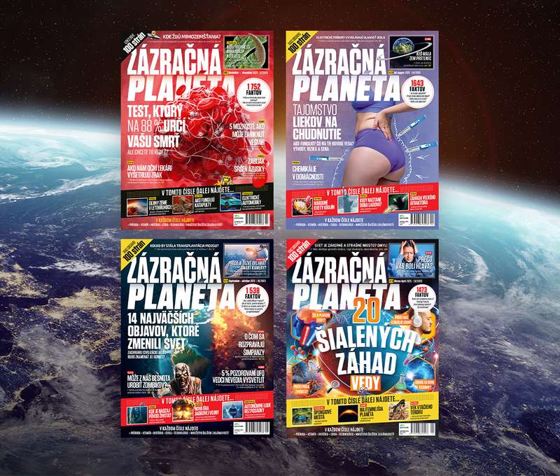 Zázračná planéta – Ročné predplatné pre tých, čo milujú objavovať