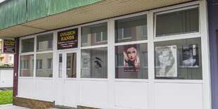 Vchod do kozmetického salónu