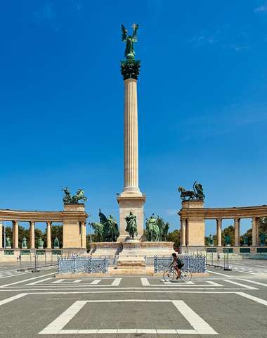 Pamätník tisícročia na Námestí hrdinov, Budapešť