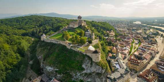 Chill Garden Apartments v Trenčíne s wellness alebo prehliadkou Trenčianskeho hradu/Trenčín