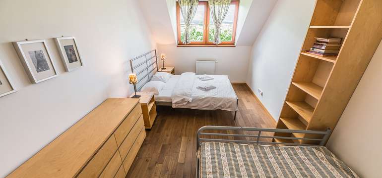 Ubytovanie  v 28 moderne zariadených, dvojlôžkových apartmánoch v 3 kategóriách