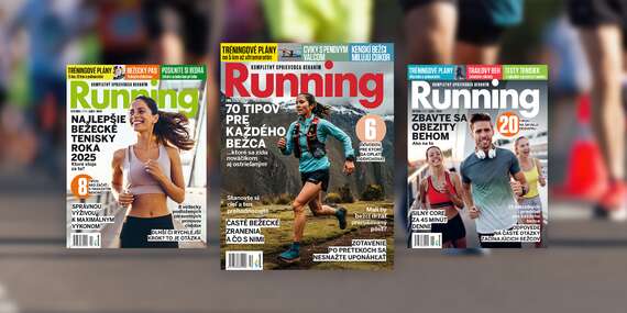 RUNNING – Ročné predplatné pre každého, kto miluje beh/Slovensko