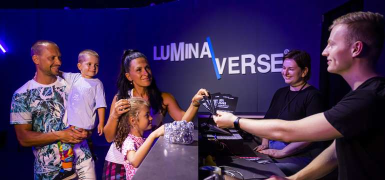 Svetelný zábavný park Lumina Verse na Liptove