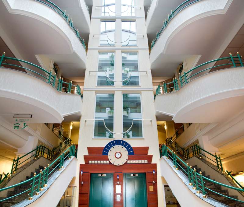 Štvorhviezdičkový family friendly hotel Palace**** na pešej zóne Hévízu