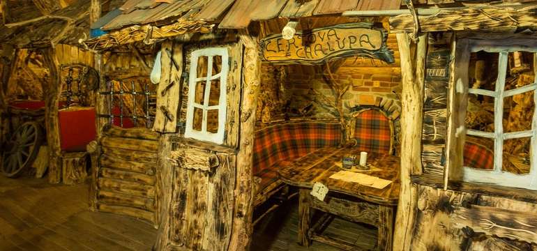 Stylové prostory restaurace