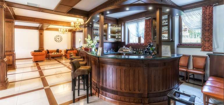 Elegantné priestory hotela Sadelski Dwór**** v poľskom Murzasichle