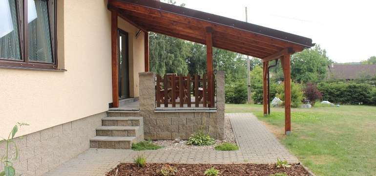 Nově postavená penzion nabízí ubytování ve třech apartmánech