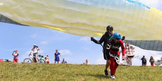 Termický tandemový let ponad Donovaly s profesionálnym inštruktorom/Nová Hoľa - Donovaly