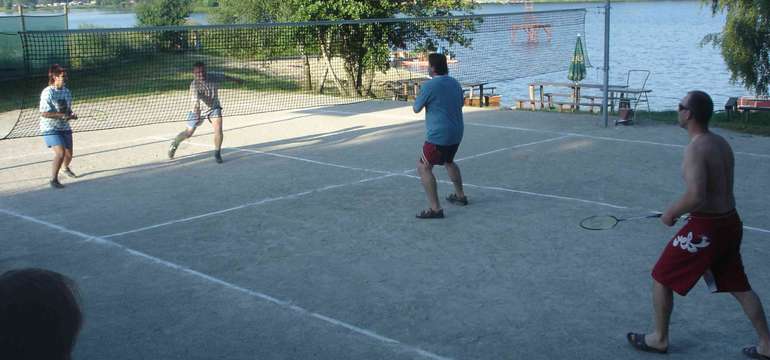 Hřiště poslouží pro volejbal, nohejbal i badminton
