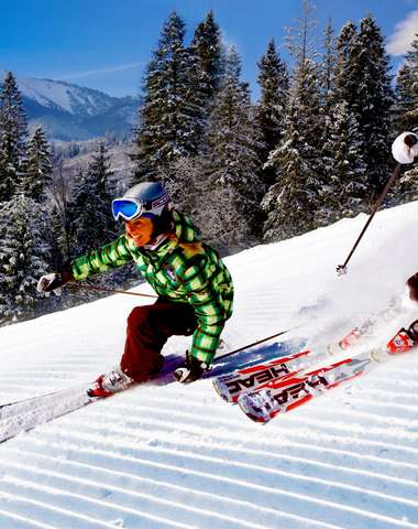 Ski Monkova dolina ponúka zjazdovky v celkovej dĺžke 550 m