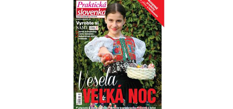 Ročné predplatné mesačníka mesačníka Praktická Slovenka alebo Slovenka zdravie rodiny