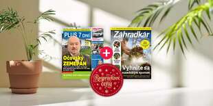 Ročné predplatné: Výhodný balík PLUS 7 DNÍ + ZÁHRADKÁR