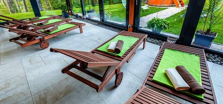 Wellness: Načerpajte silu v príjemnej relaxačnej zóne s výhľadom do prírody