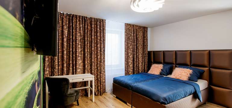 Ubytovanie pre 2 osoby na 2 noci a raňajky priamo v Clubhouse