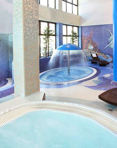Hotel Klimek**** má vlastný aquapark s bazénom, vírivkou a toboganom