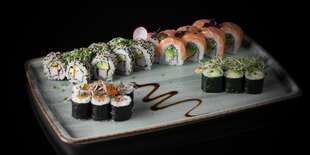 Sushi King a welcome drink 1 dl saké pre 2 osoby