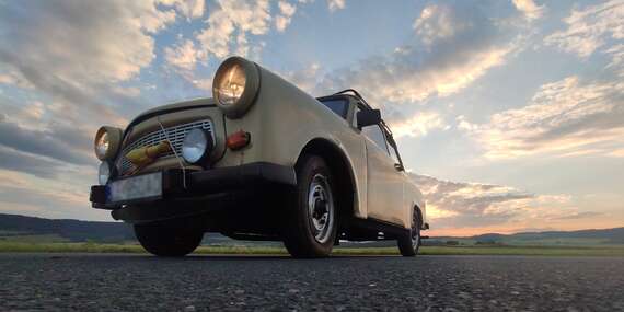 Legendárny TRABANT 601S - zážitková jazda ako vodič alebo spolujazdec plná nostalgie/Bratislava