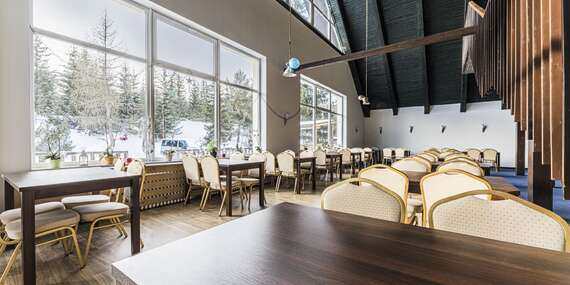 EXTRA CENY: Hotel Rysy*** vo Vysokých Tatrách s polpenziou - len 8 km od najvyššie položenej turistickej osady Štrbské Pleso/Vysoké Tatry - Tatranská Štrba