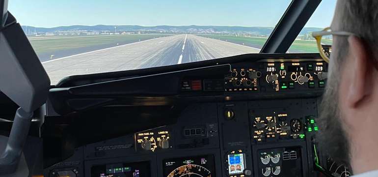 Pilotujte Boeing 737 ako profesionál s leteckým simulátorom FLYONE
