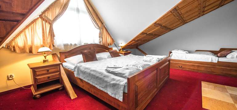Apartmán v hoteli Husárik**** je zložený z viacerých miestností