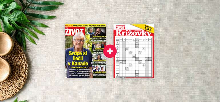 Ročné predplatné týždenníka ŽIVOT a ŽIVOT KRÍŽOVKY