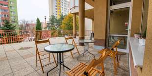 Exteriér kaviarne Biely kocúr