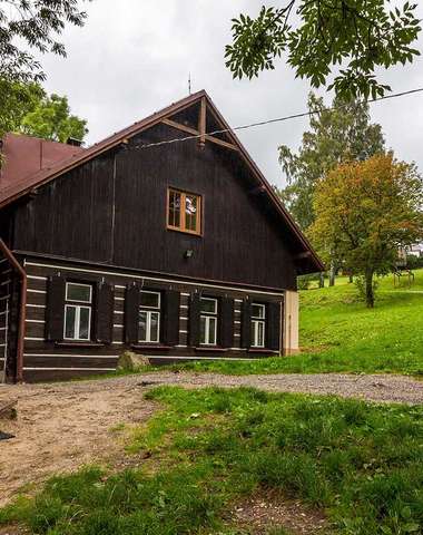 Ubytování na chatě Roubenka nabízí stejný příjemný standard jako hotel Vltava