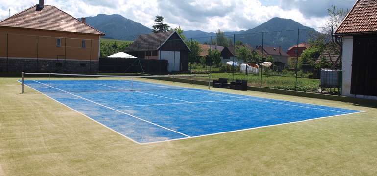 Tenis si môžete zahrať na tenisovom kurte s umelým povrchom neďaleko Penzionu Fortuna – cca 200 m