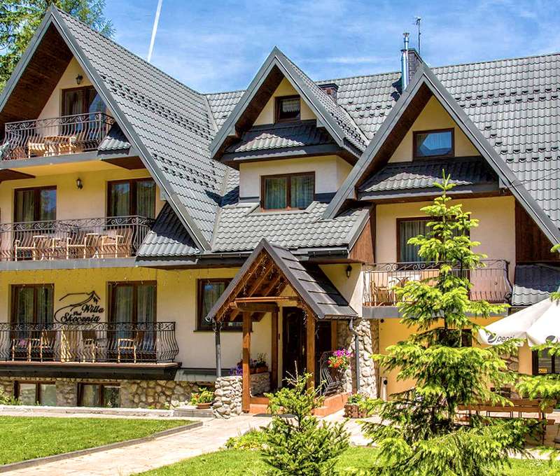 Hotel Willa pod Skocznią*** v Zakopanom, hneď vedľa penziónu Willi