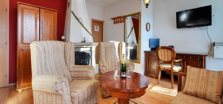 Štúdio RENESANCE s rozlohou 32 m² a oddelenými lôžkami