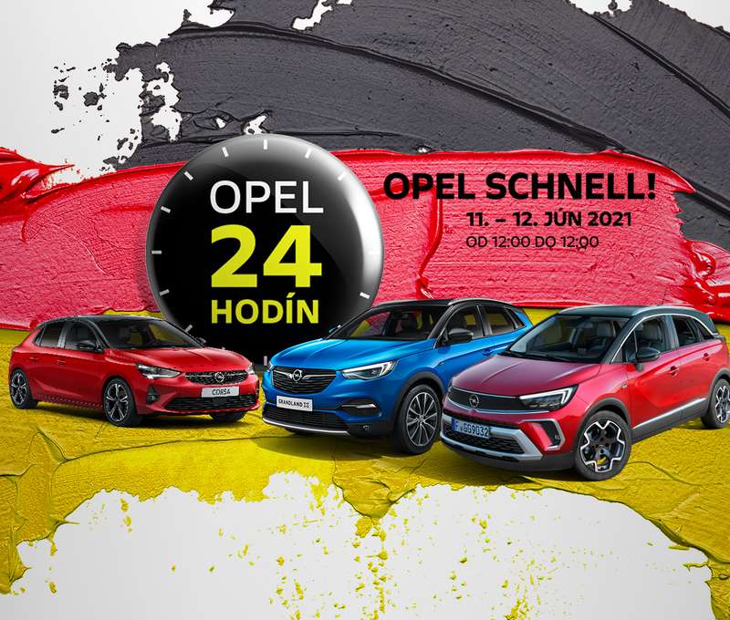 Získajte nemeckú kvalitu výhodne a schnell s Opel 24hodín