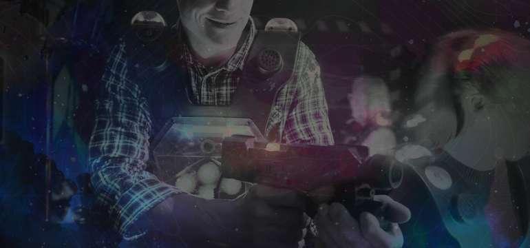 Laser game v X arene vo Zvolene
