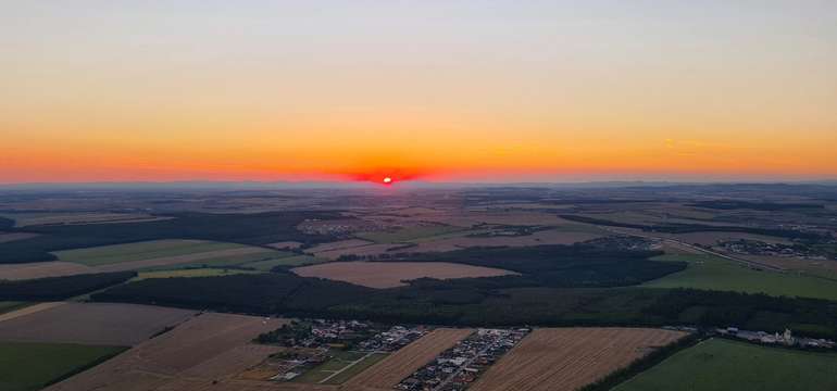 Vyhliadkový let balónom zo Smoleníc alebo Trnavy