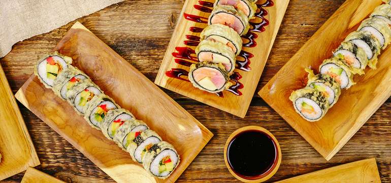 Gurmánsky zážitok vo forme darčekovej poukážky v SAMURAI SUSHI