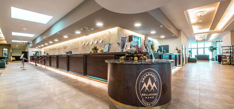 Recepcia v GRAND HOTEL BELLEVUE**** vo Vysokých Tatrách